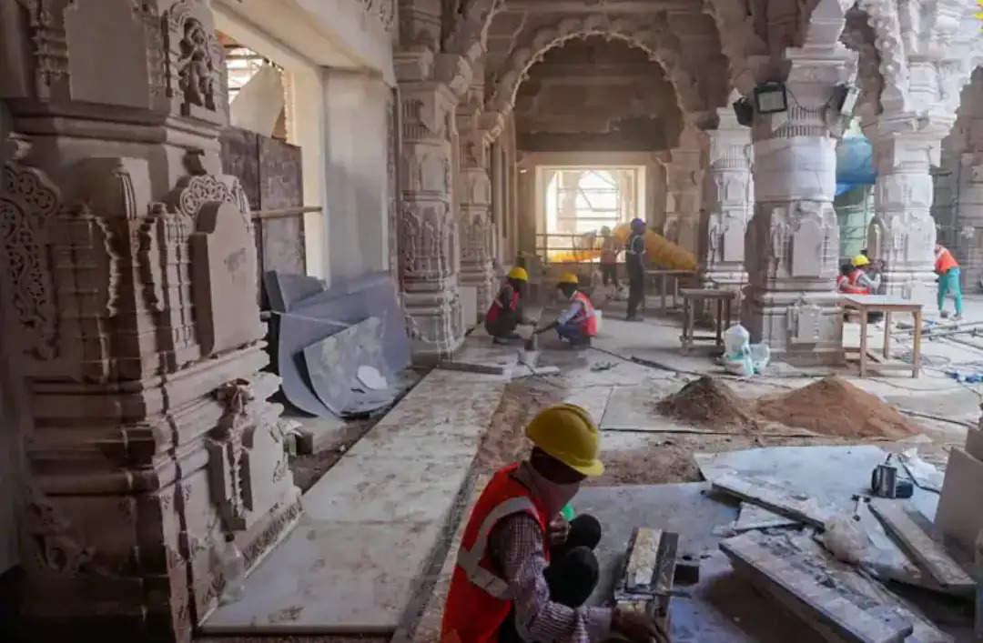 Ram mandir construction
